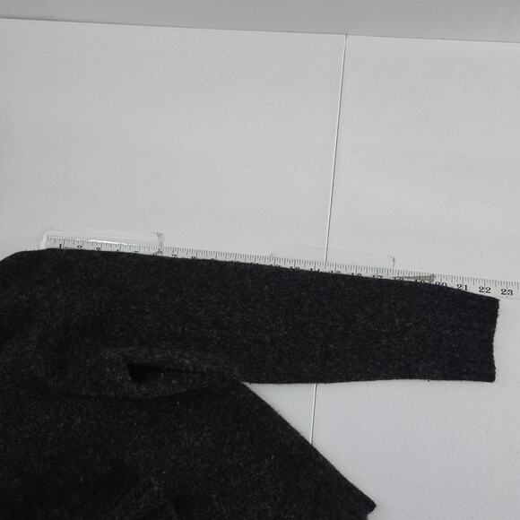 Perry Ellis‎ Lambswoool sweater womens M gray pullover 6820 - Picture 5 of 7